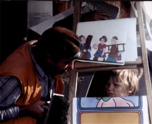 Ausschnitt aus dem Film "Moritz in der Litfaßsäule"