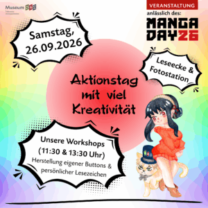 MangaDay26 im Museum642 (Zeichnung: Lili Schmirgal)