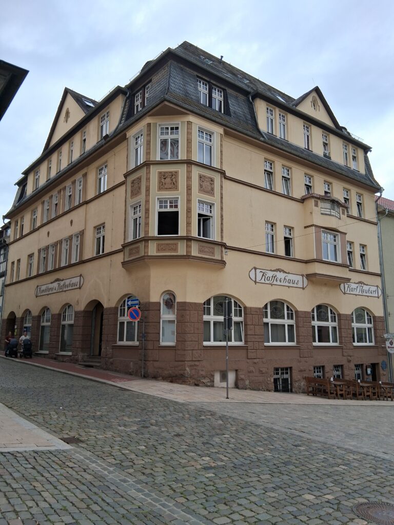 Café Neubert, Foto: Stadtverwaltung Pößneck